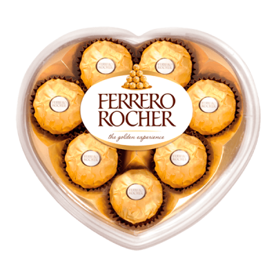 Chocolate Ferrero Rocher Corazón X8 Unidades