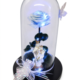 Rosa con Virgen y Luz