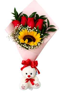 Rosas y Girasoles Floristeria en Bogota.